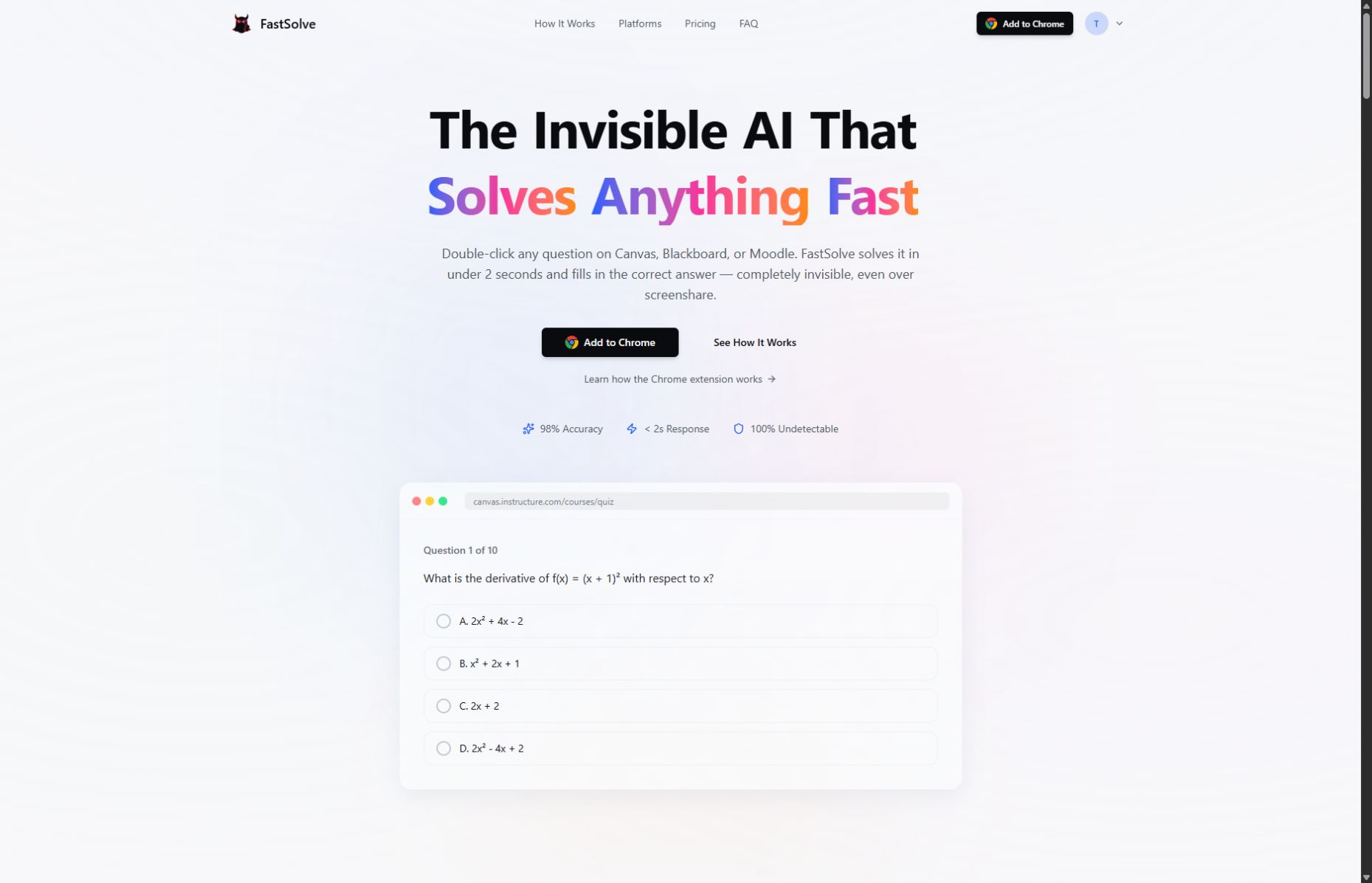FastSolve Home Page