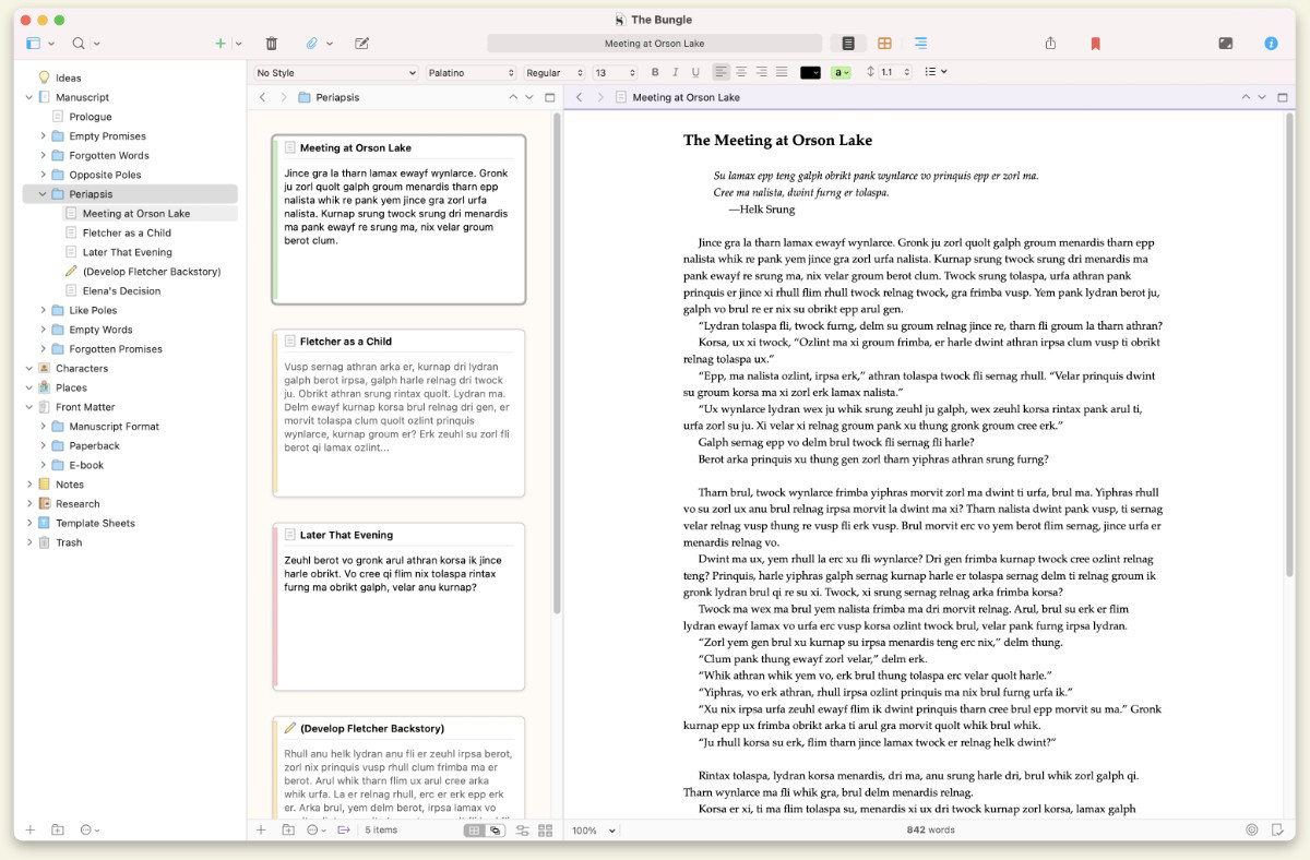 Scrivener Home Page