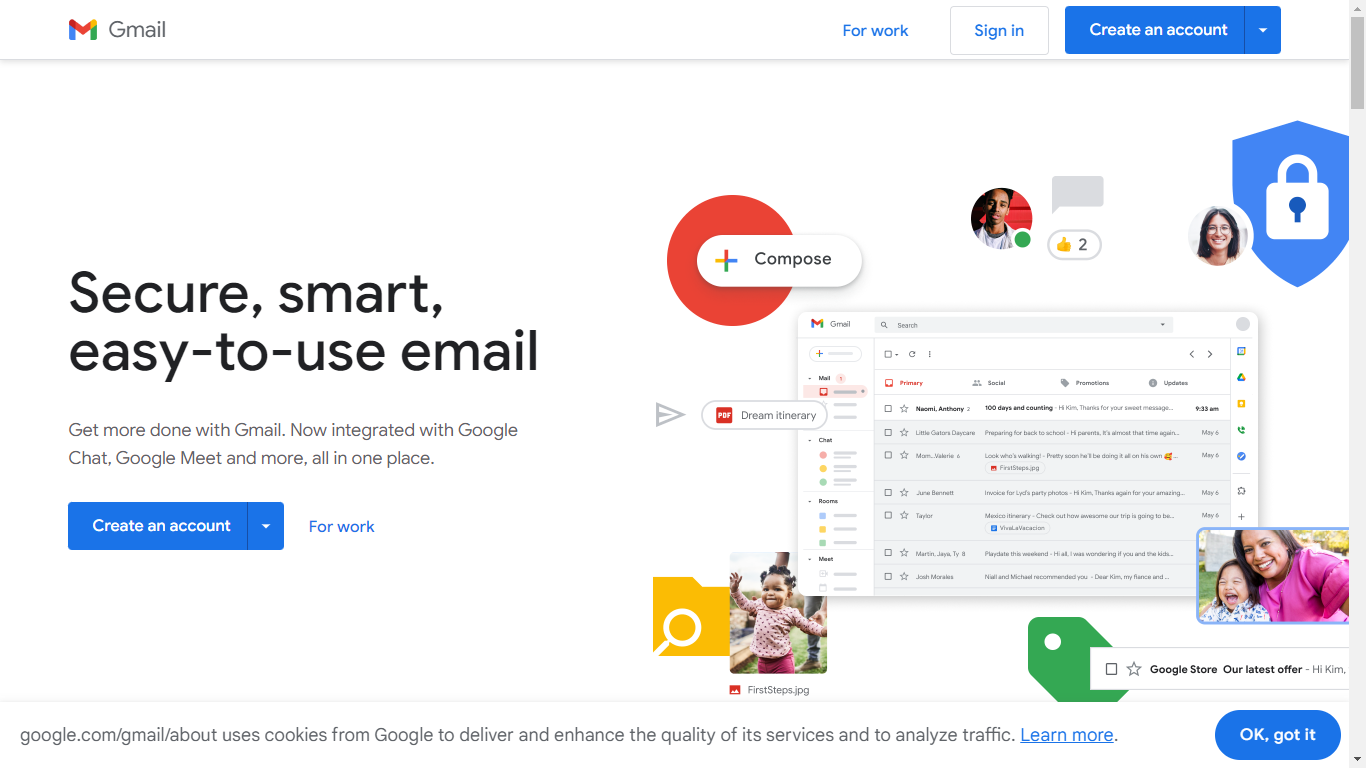 Gmail Home Page