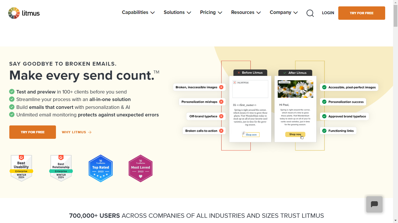 Litmus Home Page