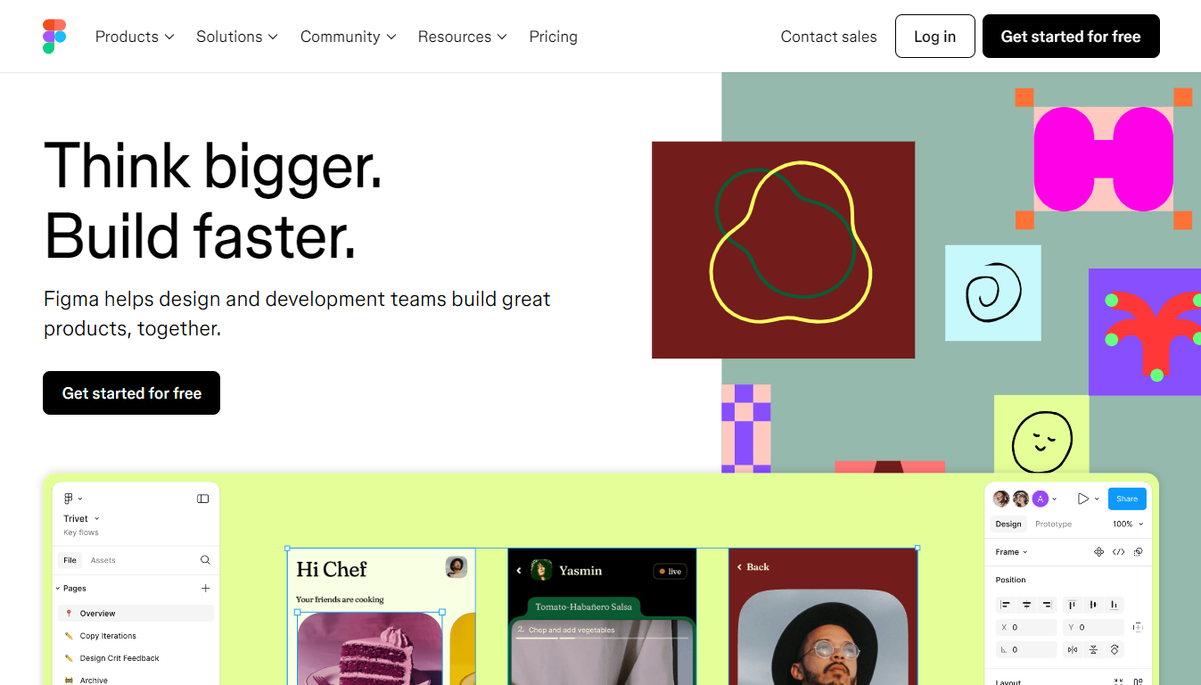 Figma Home Page