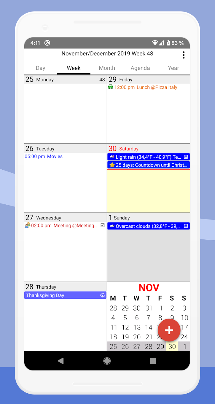 CalenGoo Calendar Home Page